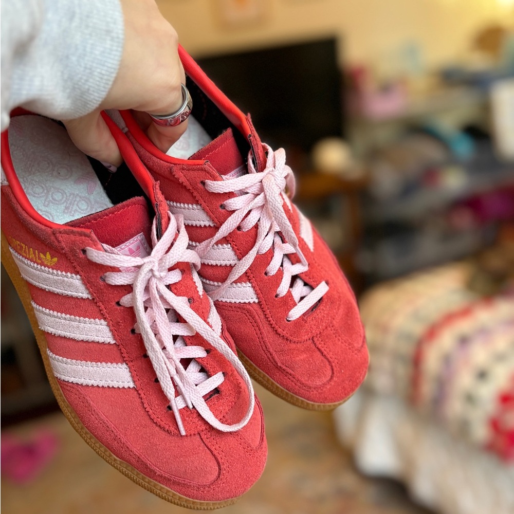 Adidas Red and Pink Spezial